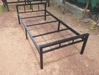 Steel single beds