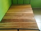 Steel single beds