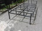 Steel single beds