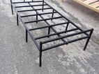 Steel single beds