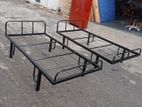 Steel single beds