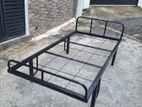 Steel single beds