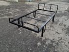 Steel single beds