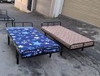 Steel Single Beds with Mattress