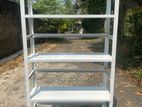 Steel Storages Rack White 6x3ft
