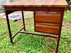Steel Table With Two Drawer