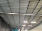 Steel Warehouse Structure with Roofing Sheets