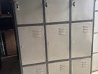 Steel Workmen Locker Cupboard 9Pcs 72x45Inch