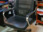 Stein Less Steel Leather Finish Chair