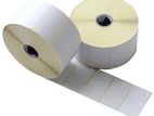 sticker 50mm x 25mm Direct Thermal Label Rolls 1up 1000 pcs