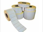 Sticker Roll 50mm x 25mm Direct Thermal 1UPS 1000 PCS