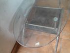 Glass Top Stool