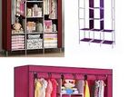 Storage Wardrobe (3 Door Portable Folding Cupboard)