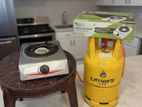 Stove with Cylinder Set