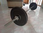 Straight Bar 15kg weight Plates