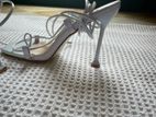 Strap-Up Pencil Pointed Heels