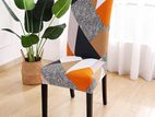 Stretchable Elastic Cloth Cover Set - 6 PCs Dining Chair