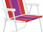 Striped Foldable Chair