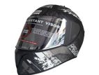 Studds Helmet Full Face - Black/Gray