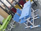 STUDY DESK WITH CHAIR (BLUE/GREEN) : KZ02
