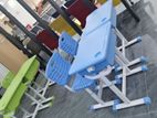 STUDY DESK WITH CHAIR (BLUE/GREEN) : KZ02