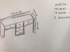 Study Table / Dressing