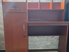 Study Table with Drawer Side Cupboard