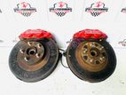 Subaru 4 Pot Brakes