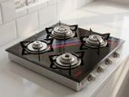 Suga 4 Burner Gas Stove Glass Top