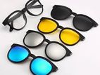 Sun Glass - Magic 5 in 1 Vision glasses changeable colours