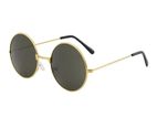 Sunglasses | Metal Frame Black Lens Eyewear UV400