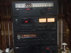SUNSUI amplifier tuner with cassette player