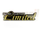 Super Custom Limited Gold Letter Badge