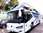 Super Luxury Karaoke Party Bus For Hire AC Seat 18 - 29