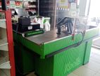 Super markets cash counter