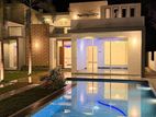 Super Pool with Brand New Three Storey House for Sale in Polgasowita