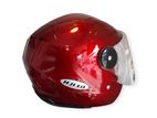 Super Red Open Face Helmets