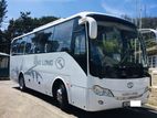 SuperLuxury AC Bus for Hire //Seats 33 to 55