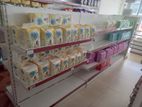 Supermarket Double Side Shelf Rack