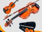 Supreme Lark 4/4 Full Size High Gloss Violin with Oblong Case