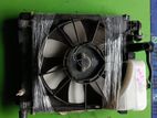 Suzuk Wagon MH 44S Radiator condenser and fan