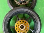 Suzuki Drz Galespeed wheel