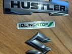 Suzuki Hustler Dicky Door Badge Set