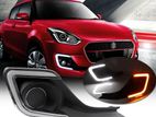 Suzuki Swift 2017 Daytime Lights & Signal Led Fog Covers