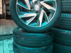 suzuki wagon r original alloy wheels with tires