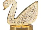 Swan Shaped Crystal LED Lamp