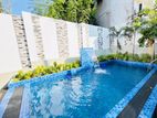 Swim Pool With Brand New Luxury House 13 P Sale At Pelawatha