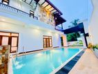 Swimming Pool with Brand New Two Storey House for Sale in Kottawa