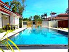 SWIMMING POOL WITH FURNITURE LUXURY HOUS SALE IN NEGOMBO