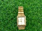 Swismax Gold Hand Watch